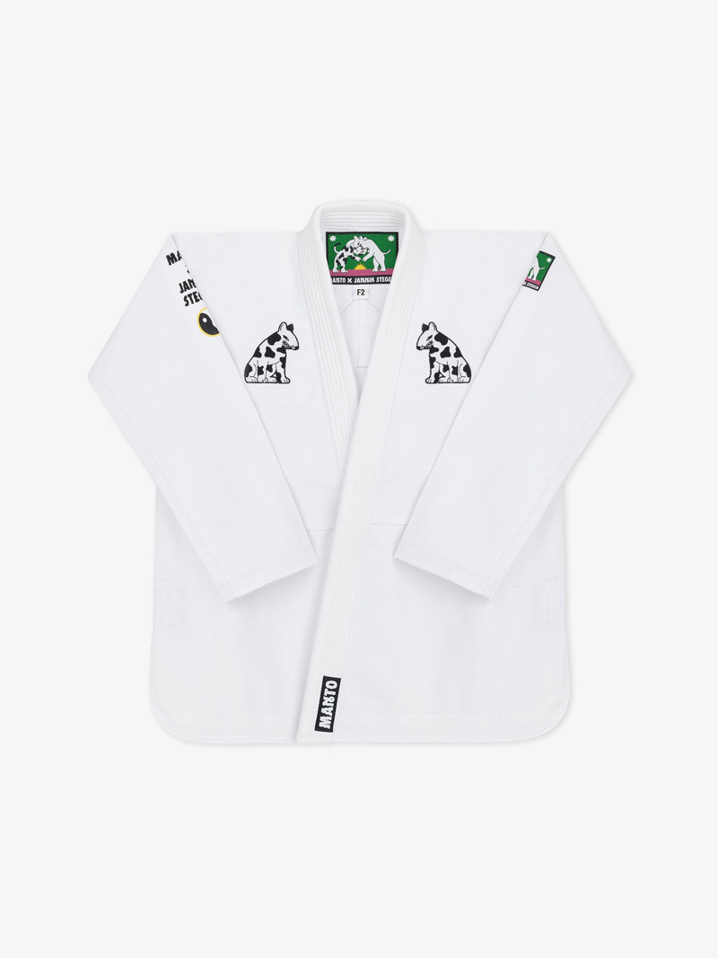 MANTO Dogs Women's BJJ GI - white
